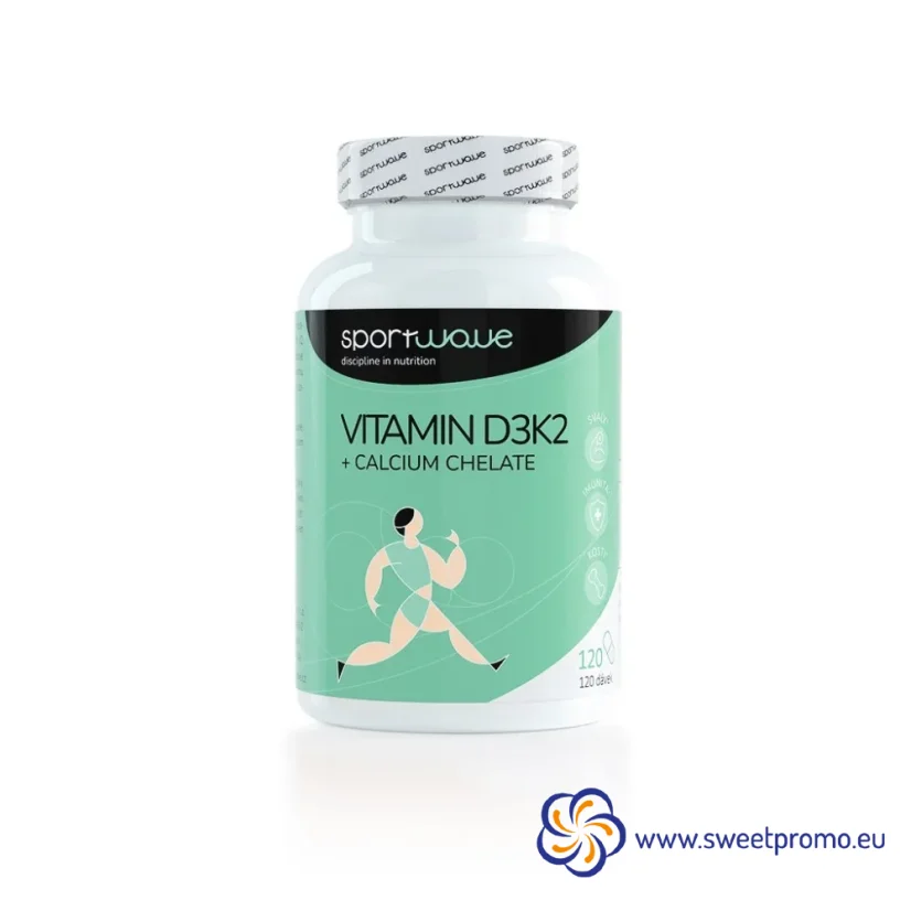 VITAMIN D3K2+ CALCIUM CHELATE 120 tbl