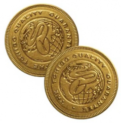 Čokoládové mince s ražbou 41 mm