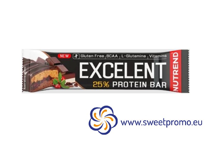 Nutrend protein bar in a box with printing - Amount in package: 500pcs