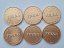 Chocolate coins with a embossing - Size: 41 mm, Amount in package: 150000pcs