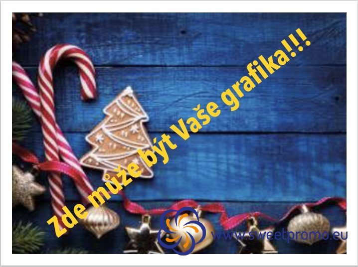 Christmas collection with custom graphics - Amount in package: 1000pcs