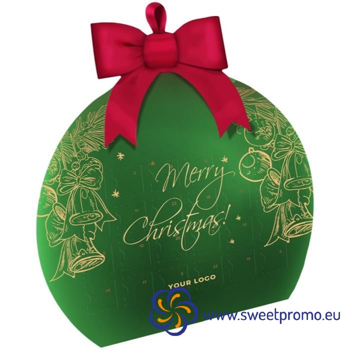 Advent calendar custom shape Amount in package: 100pcs :: Sweet Promo eu