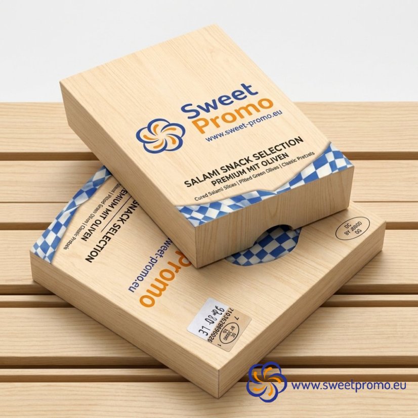 Premium Snack Set with Salami, Olives or Cheese - Amount in package: 50pcs