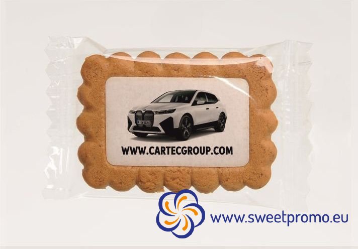 Gingerbread rectangle 5 g - Amount in package: 500pcs