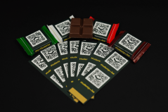 Ritter Sport čokoláda s přebalem