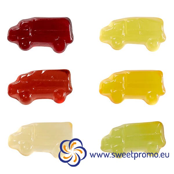 Želé nákladní auto Fruit Gum Truck Sweet Promo