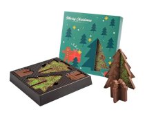 Chocolate 3D puzzle - Christmas tree 90 g