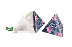 Promotional tea, pyramid