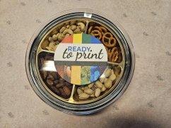 Nut mix with pretzels 180 g with custom print Nut mix with pretzels 180 g with custom print
