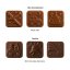 Chocolate filling for a classic Advent calendar with advertising print: 24 mini cubes made from whole milk with Fairtrade ingredients in German brand quality, 50 g.