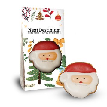 Santa Claus Christmas cookie