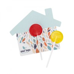 Ovocné lízátko Lolly Flyer Domeček