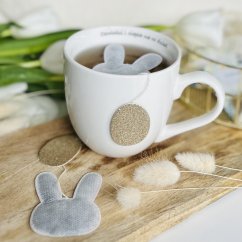 Promotional tea, custom tea bags bunny