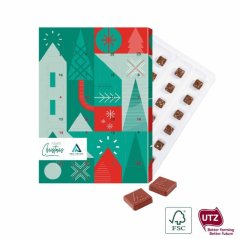 Logo chocolate advent calendar