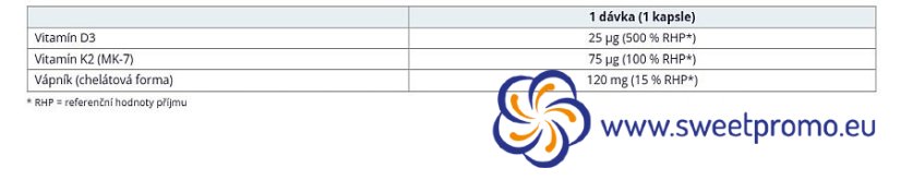 VITAMIN D3K2+ CALCIUM CHELATE 120 tbl