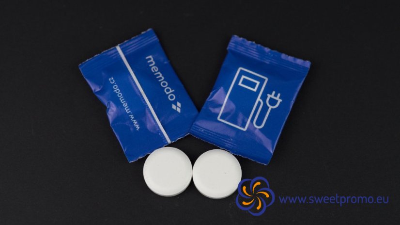 Glucose candies with printing