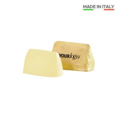 Mini Gianduiotti chocolate Mini 5 g, white chocolate, printed package