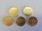 Original chocolate coins with logo embossing