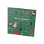 Ecological square advent calendar with custom print: 24 chocolate hearts (120 g) or 24 chocolate stars (96 g) made of 33% milk chocolate. 100% biodegradable packaging. Dimensions: 210x210x9mm. An ideal Christmas gift for employees, business partners and clients.