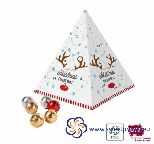 Pyramid advent calendar - Amount (pcs in package): 100