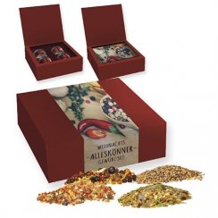 Christmas spices gift set 4 cans - 50 pcs