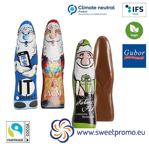 Čokoládový Santa Claus Mini - 3000 ks