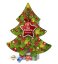 Promotional advent calendar in the shape of a tree, filled with 24 Lindt Lindor chocolate pralines made of milk, dark and white chocolate. Custom packaging printing. Suitable as a corporate Christmas gift for your clients, business partners and employees.