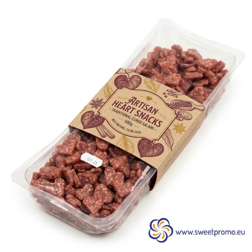 Salami Mini Herzchen - Amount in package: 50pcs