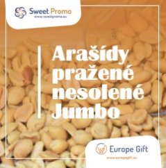 Sáček s oříšky, nesolené arašidy 50g