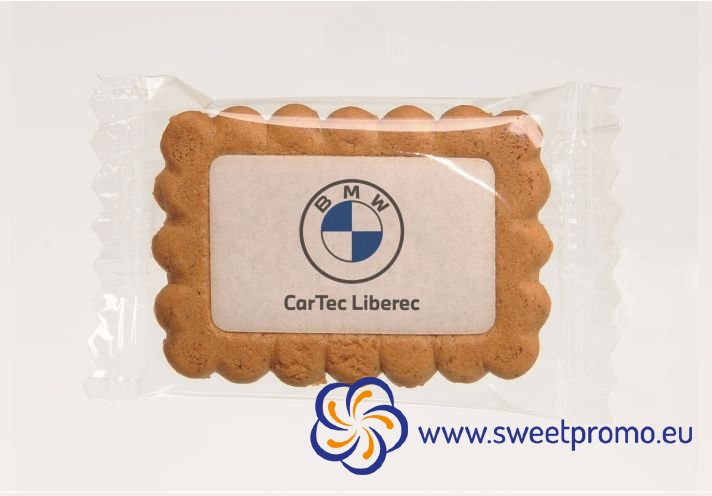 Gingerbread rectangle 5 g - Amount in package: 500pcs