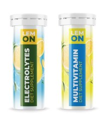 Šumivé tablety Multivitamin & Elektrolyty s reklamním potiskem