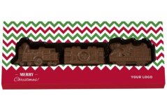 Christmas chocolate train