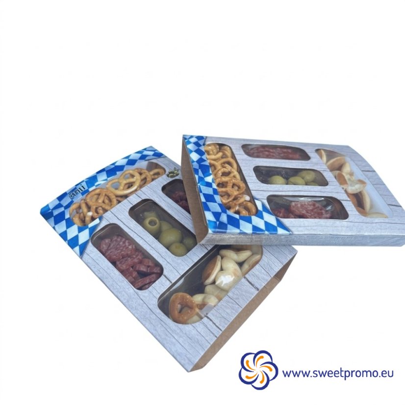 Premium Snack Set with Salami, Olives or Cheese - Amount in package: 50pcs