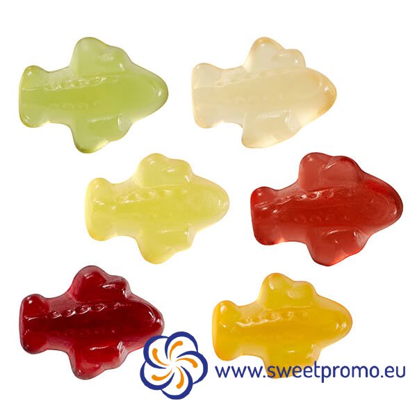 Želé letadla Fruit Gum Airplanes Sweet Promo