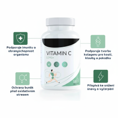 VITAMIN C LONG+ 120 cps