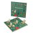 Ecological square advent calendar with custom print: 24 chocolate hearts (120 g) or 24 chocolate stars (96 g) made of 33% milk chocolate. 100% biodegradable packaging. Dimensions: 210x210x9mm. An ideal Christmas gift for employees, business partners and clients.